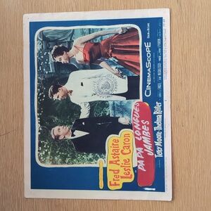 VTG "Daddy Long Legs" Movie Lobby Card